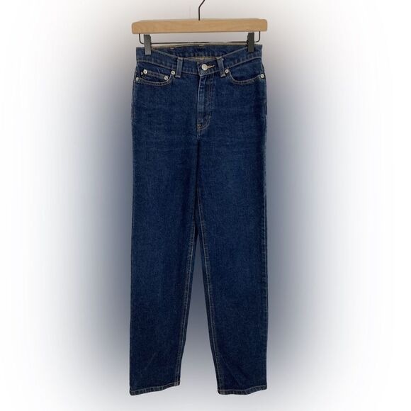 Y2K Polo Ralph Lauren Jeans Women’s 2X31 Blue Denim Classic Stretch 5690WAQ1642 - Picture 1 of 13